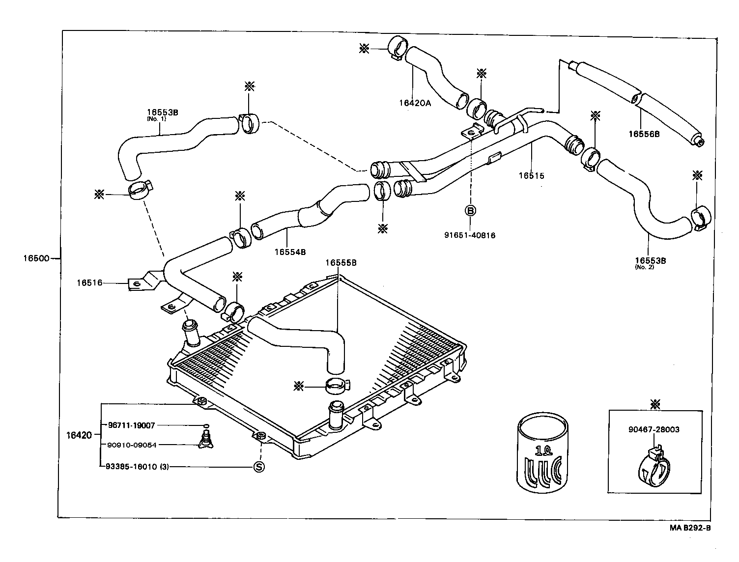 16304-13030 OUTLET, WATER product image