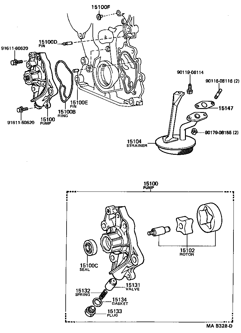 15121-54020 GEAR, OIL PUMP DRIVE product image