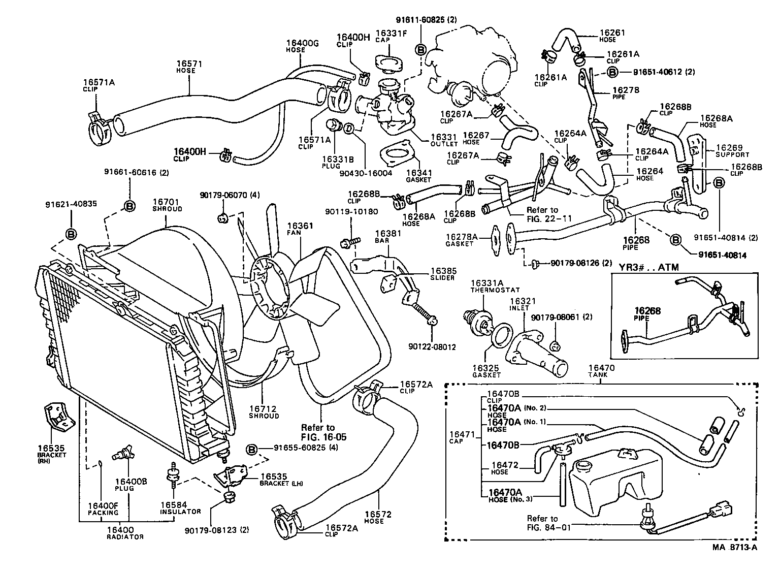 16471-73012 CAP SUB-ASSY, RESERVE TANK product image
