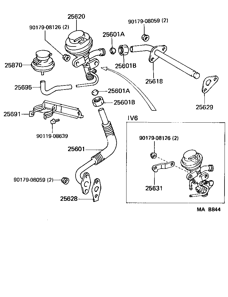 25620-65030 VALVE ASSY, EGR product image