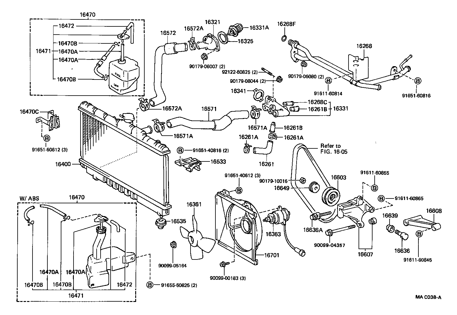 16321-88380 INLET, WATER product image