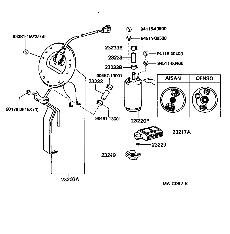 16289-50010 PIPE, WATER, NO.1(FOR IDLE SPEED CONTROL VALVE) product image