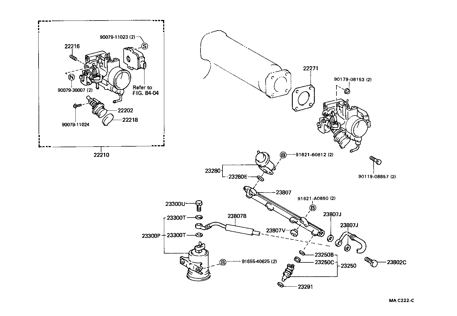 23280-16080 REGULATOR ASSY, FUEL PRESSURE product image