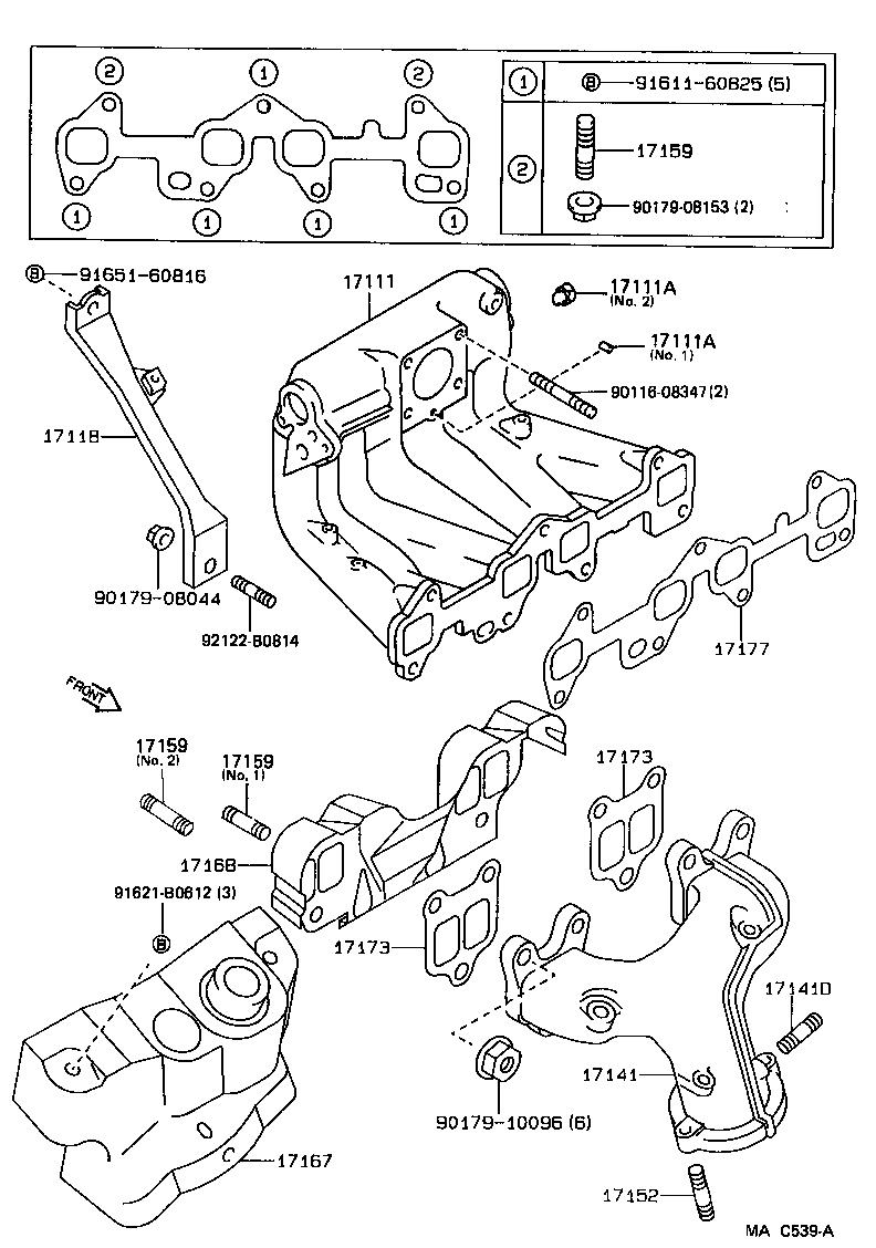 90334-06005 PLUG, NO.1 product image