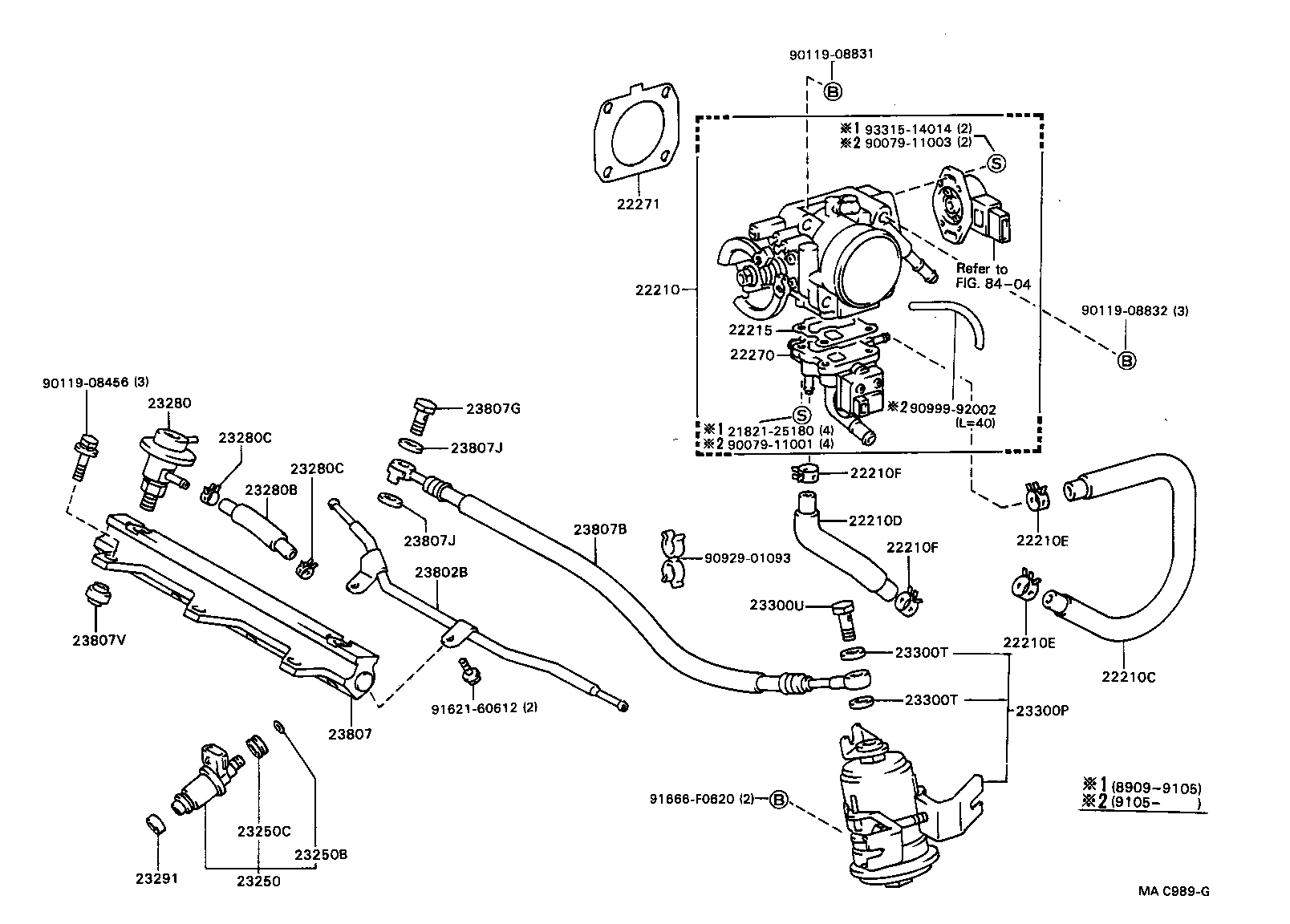 22210-74400 BODY ASSY, THROTTLE product image