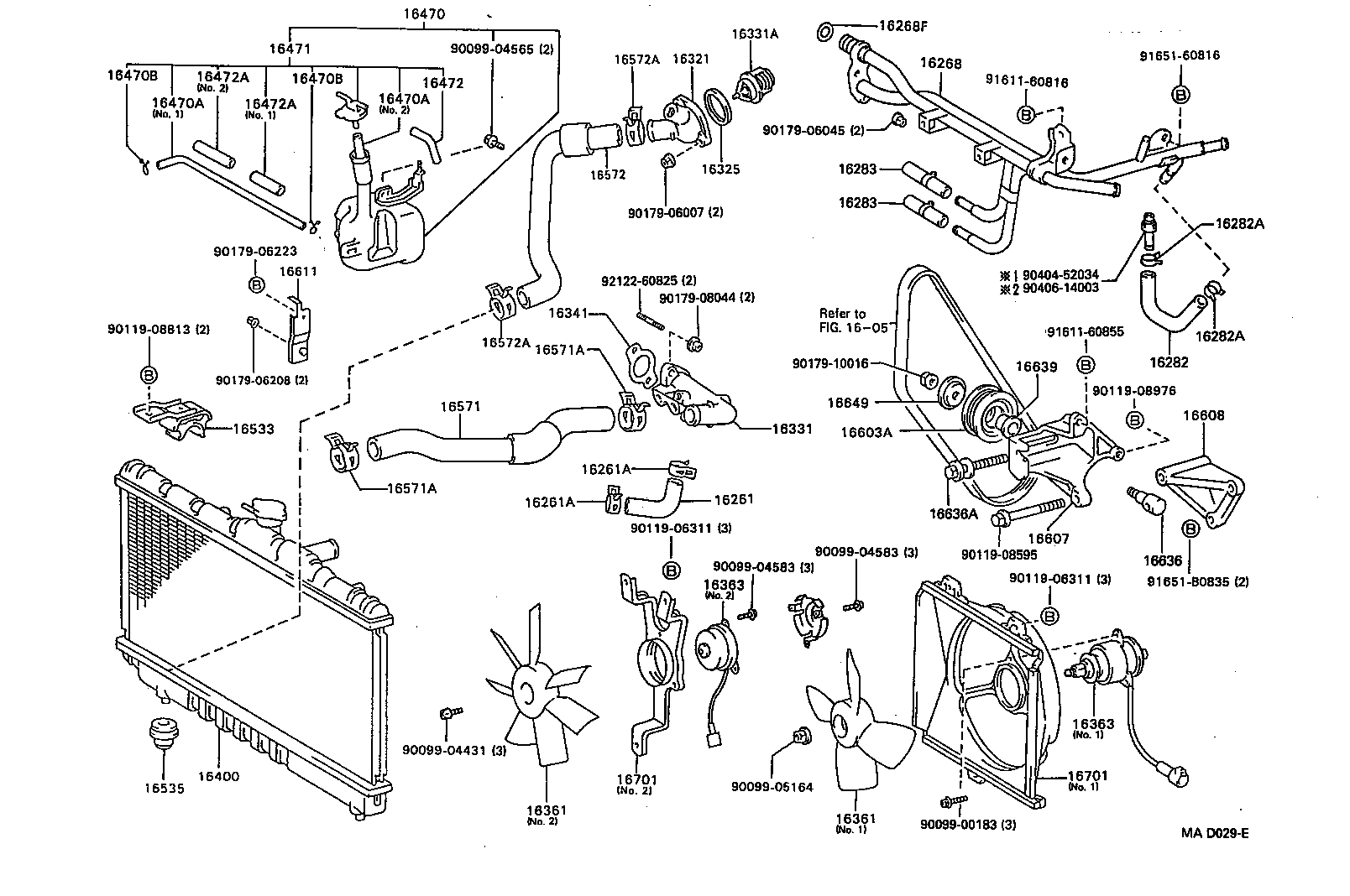 16323-15050 HOUSING, WATER INLET product image