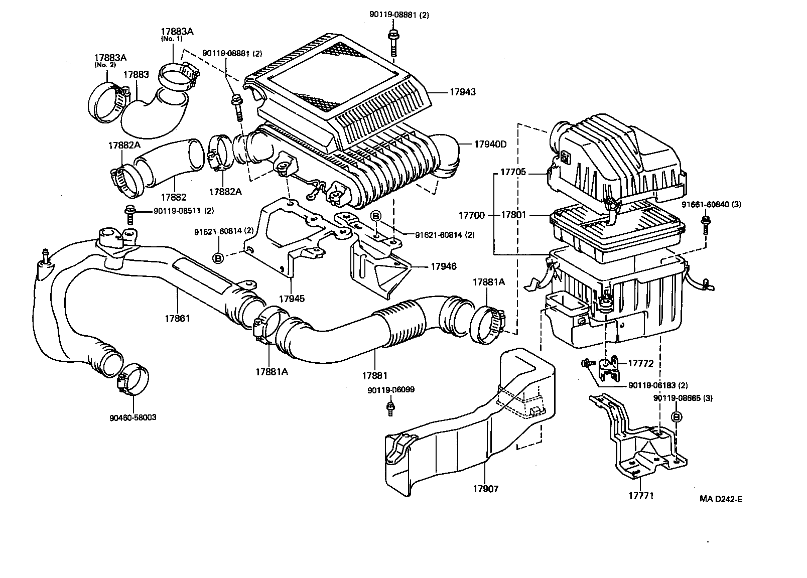 17705-11430 CAP SUB-ASSY, AIR CLEANER product image
