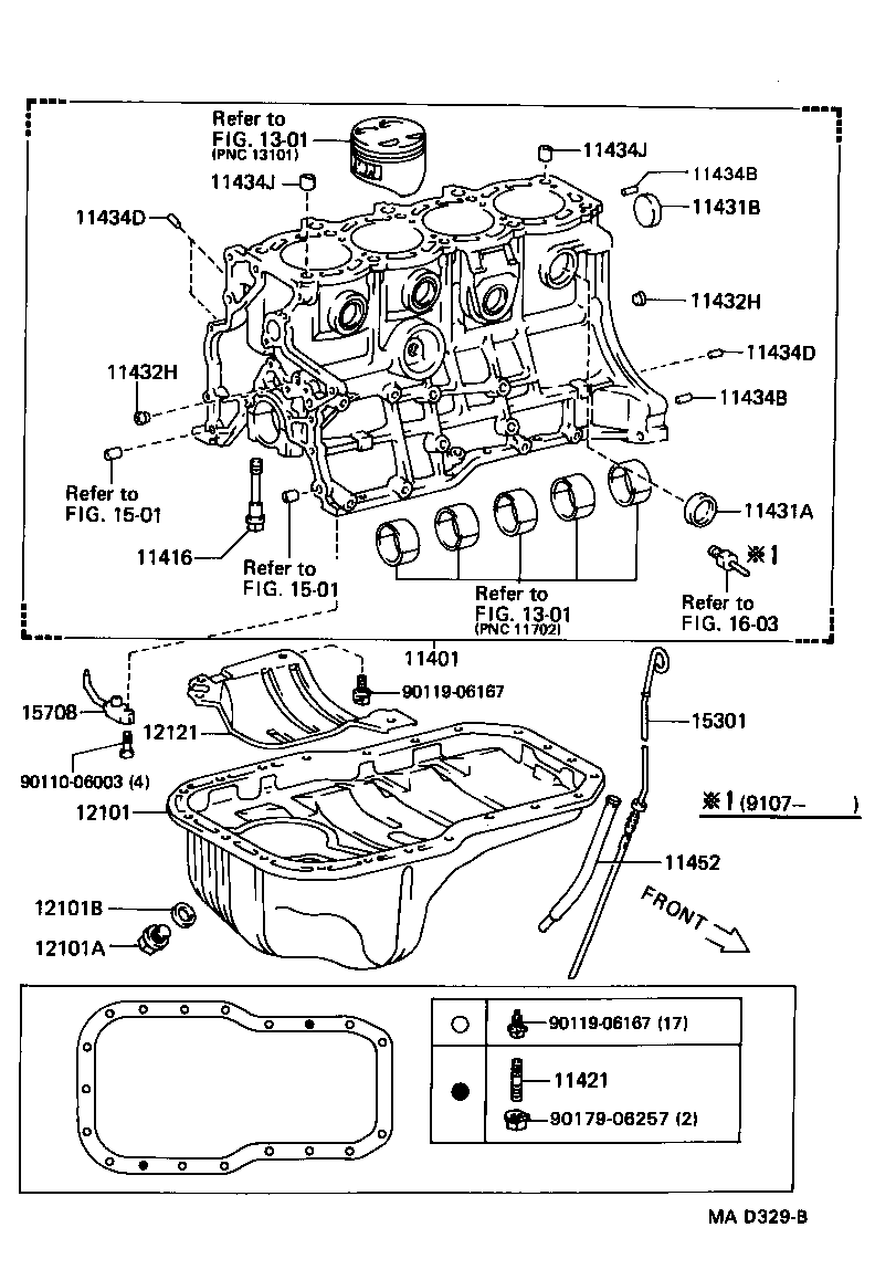 90105-10028 BOLT(FOR CRANKSHAFT BEARING CAP SET) product image