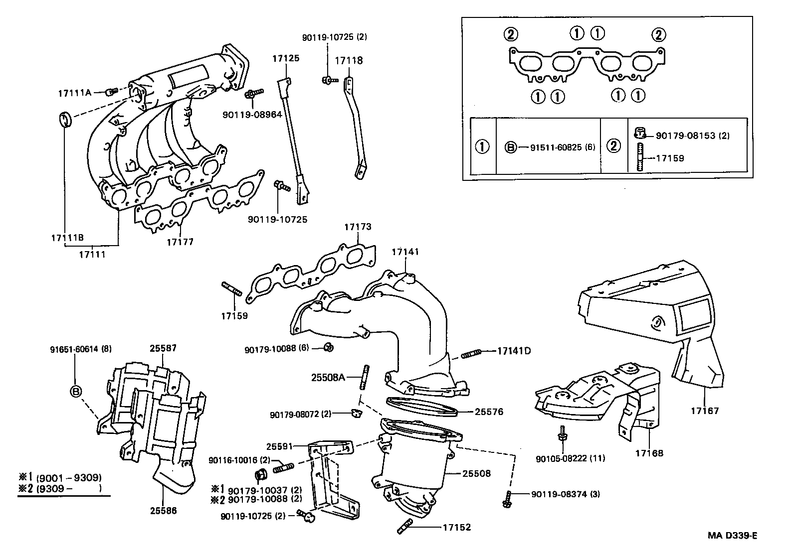 16347-88380 GASKET, WATER BY-PASS product image