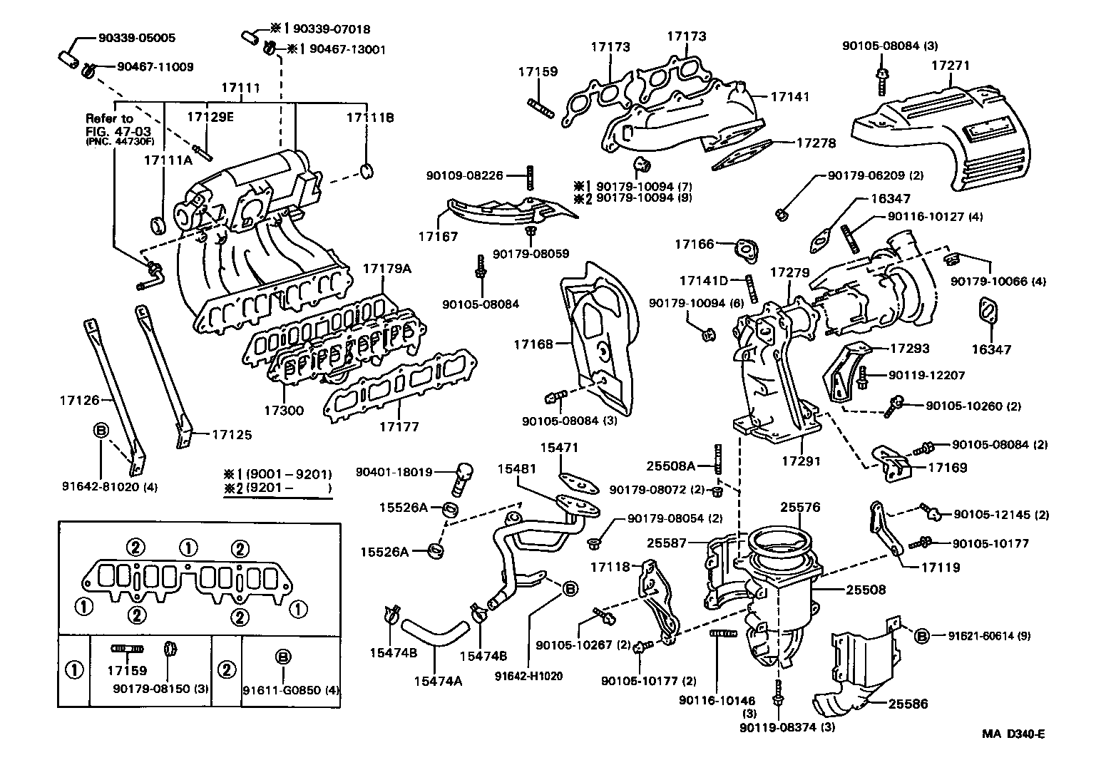 16347-88380 GASKET, WATER BY-PASS product image
