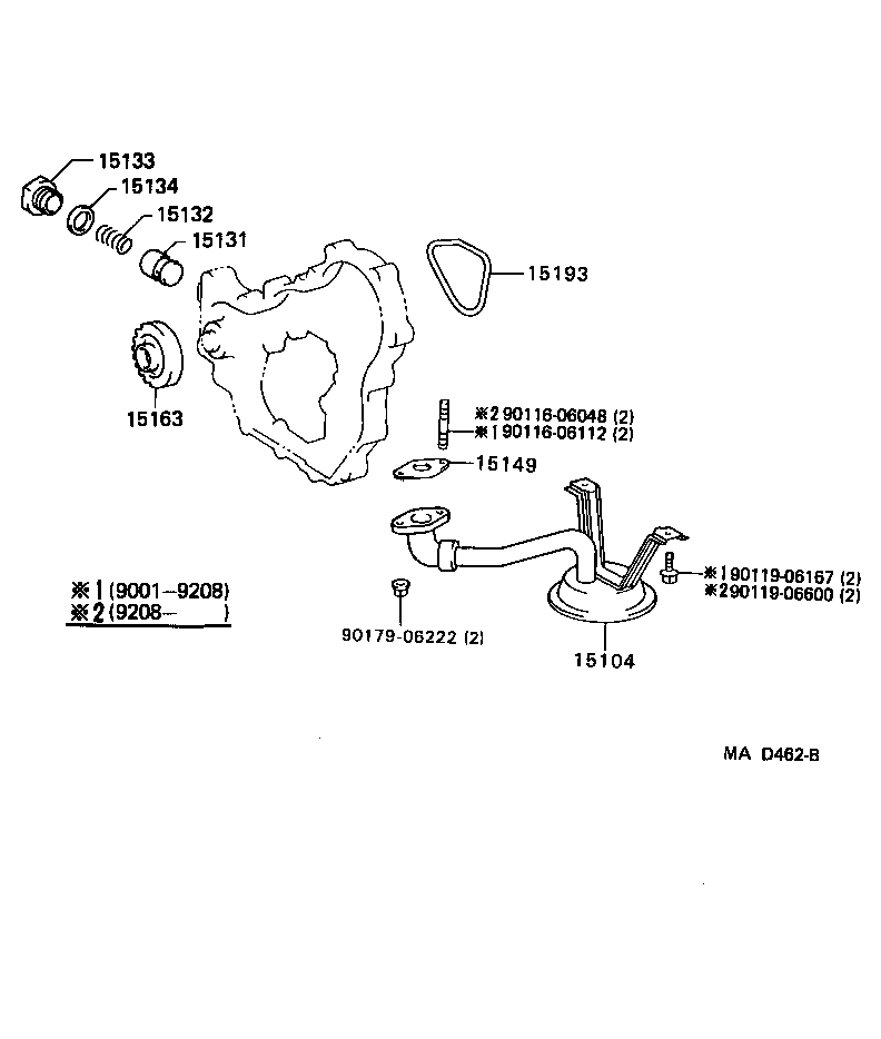 15100-35010 PUMP ASSY, OIL product image