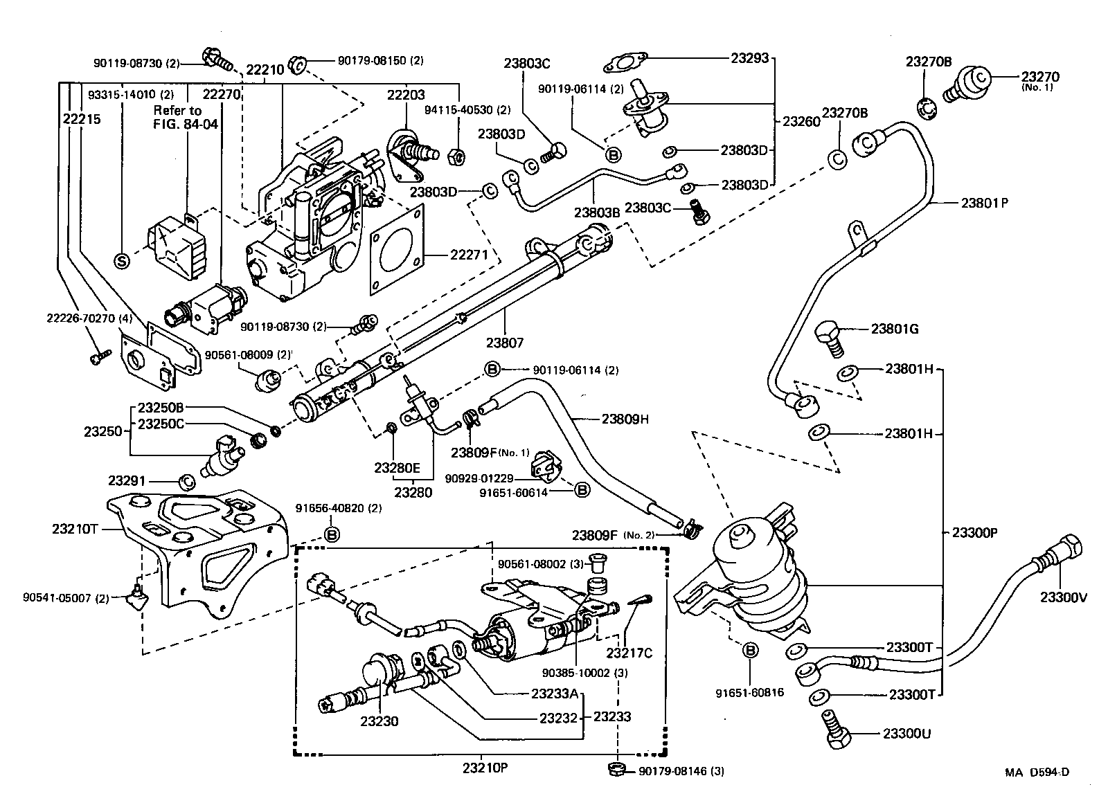 22210-42170 BODY ASSY, THROTTLE product image