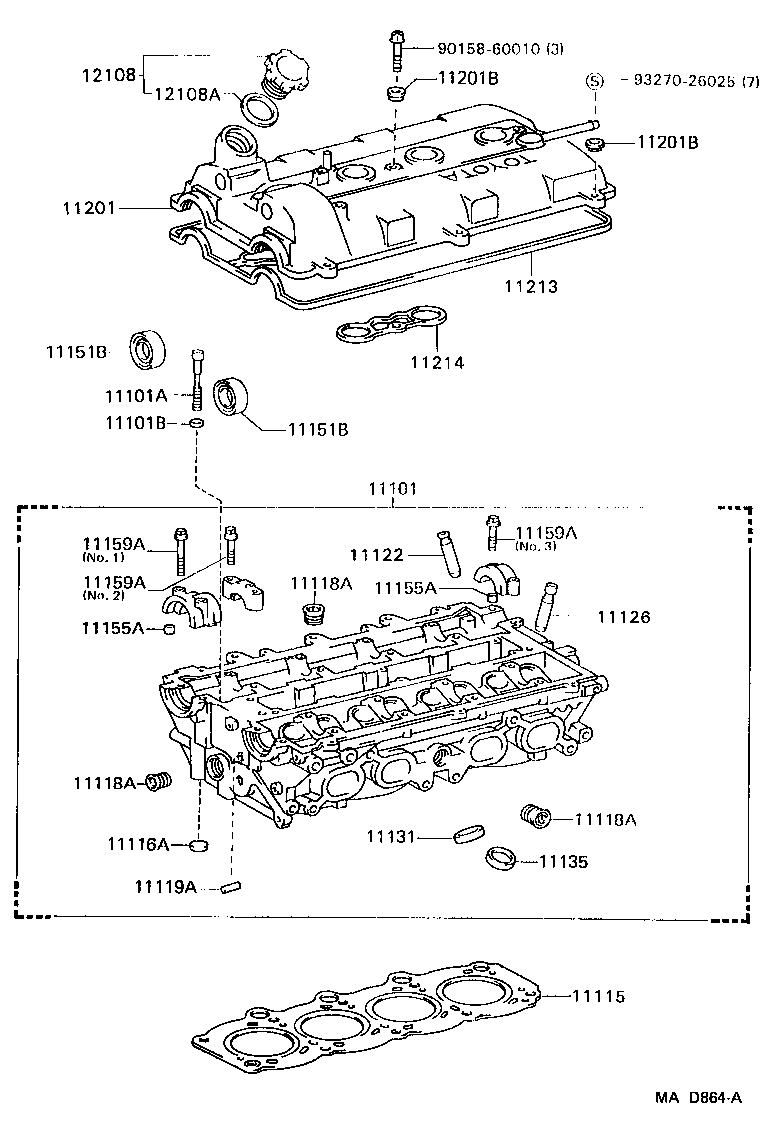 90311-35041 SEAL, OIL(FOR CAMSHAFT SETTING) product image