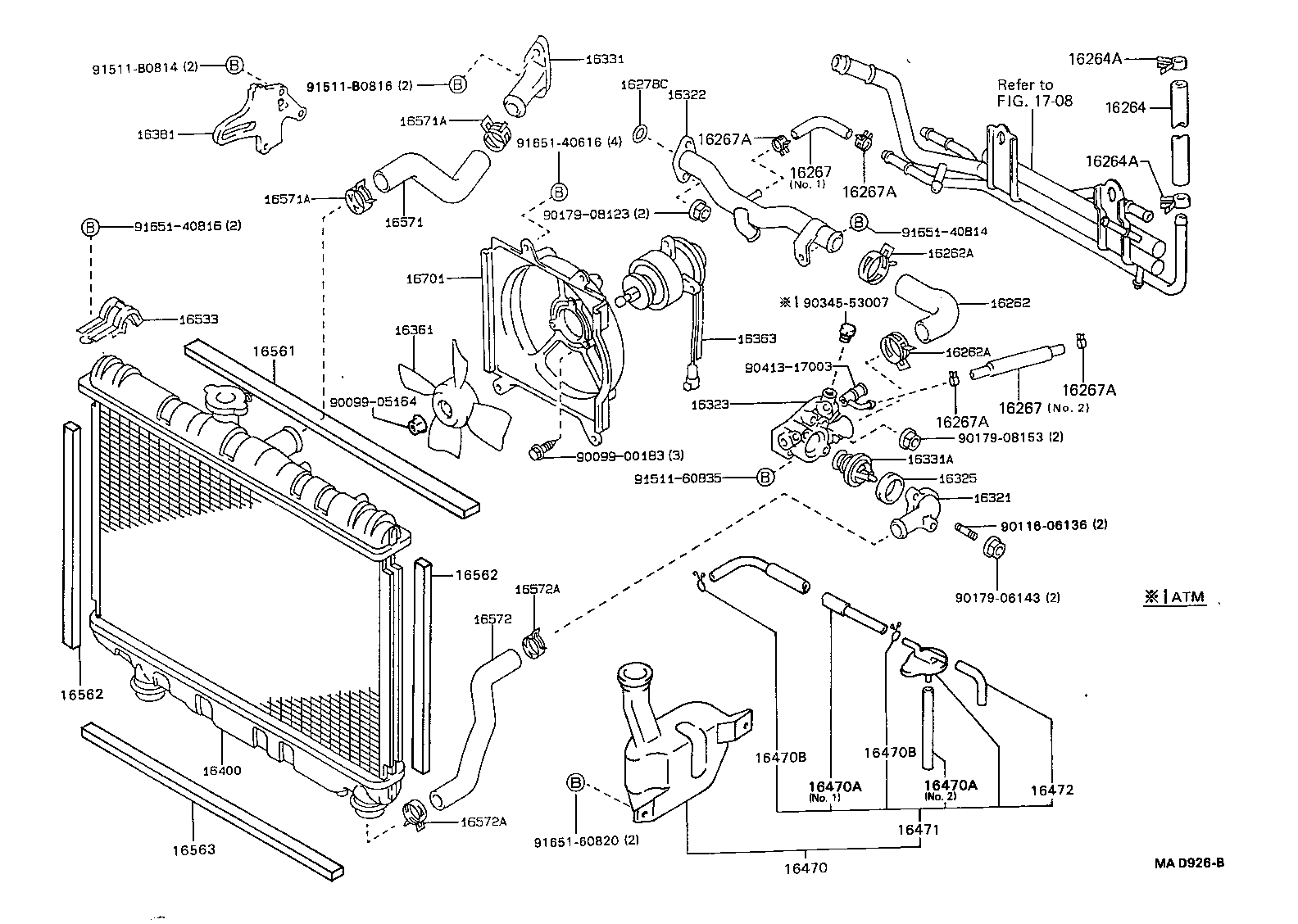 16323-15120 HOUSING, WATER INLET product image