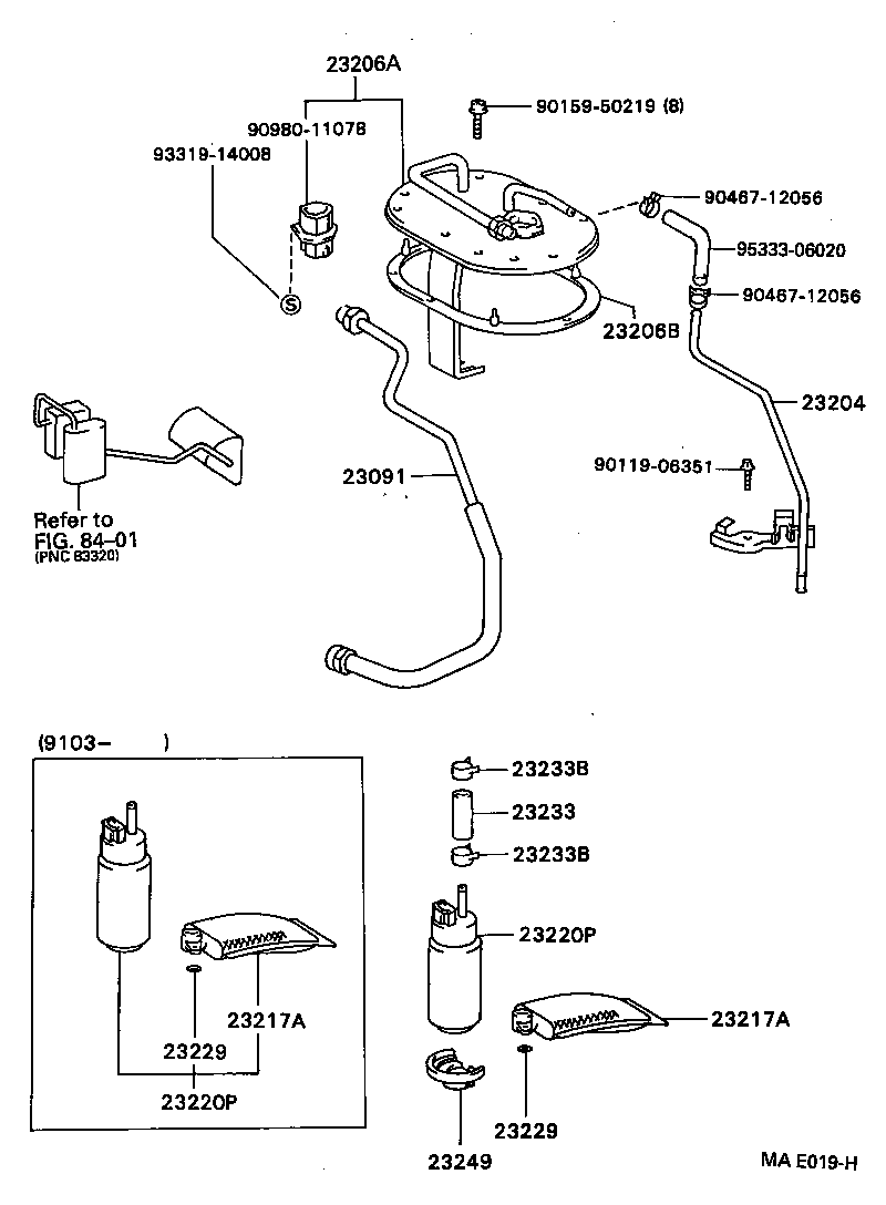 22210-62071 BODY ASSY, THROTTLE product image