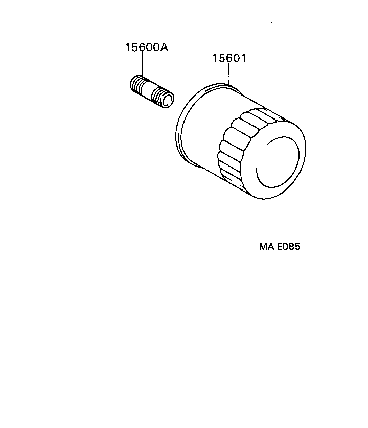 15609-54100 BRACKET SUB-ASSY, OIL FILTER product image