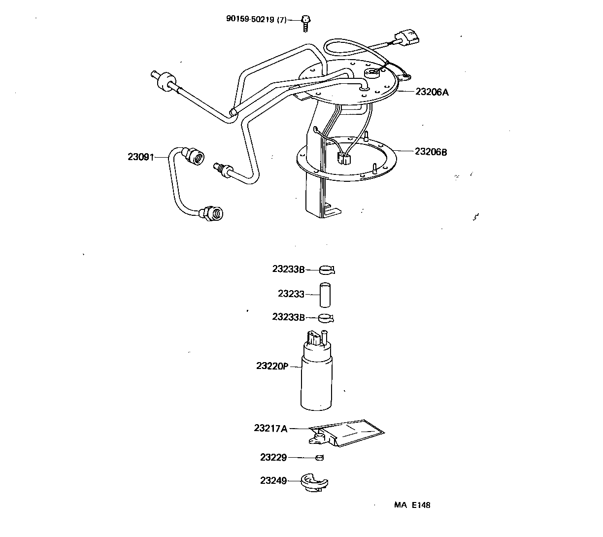 16279-70050 PIPE, WATER BY-PASS product image