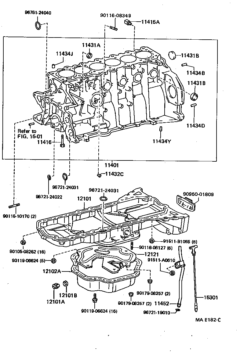 11452-70030 GUIDE, OIL LEVEL GAGE product image