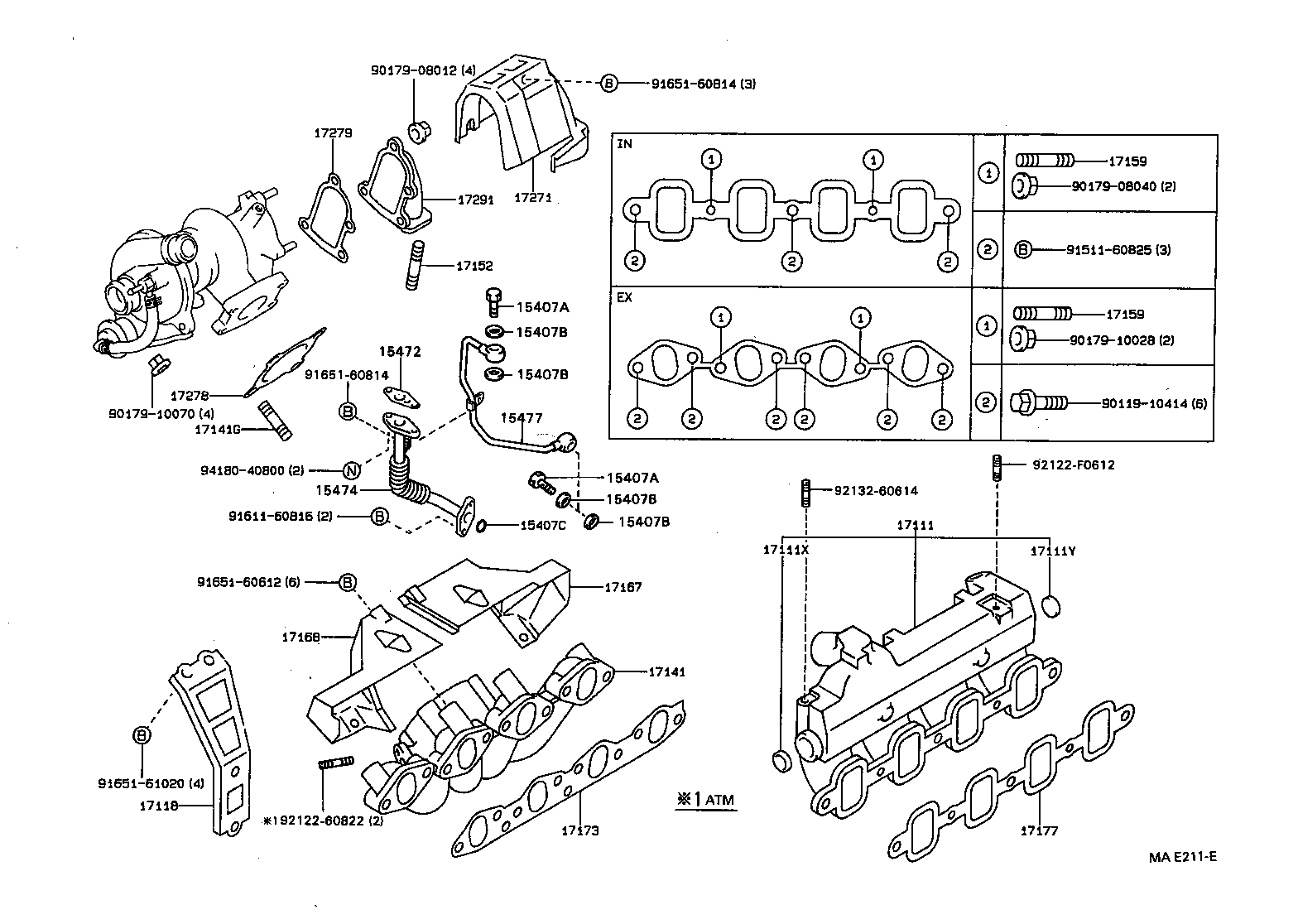 25591-11060 BRACKET, MANIFOLD SUPPORT product image
