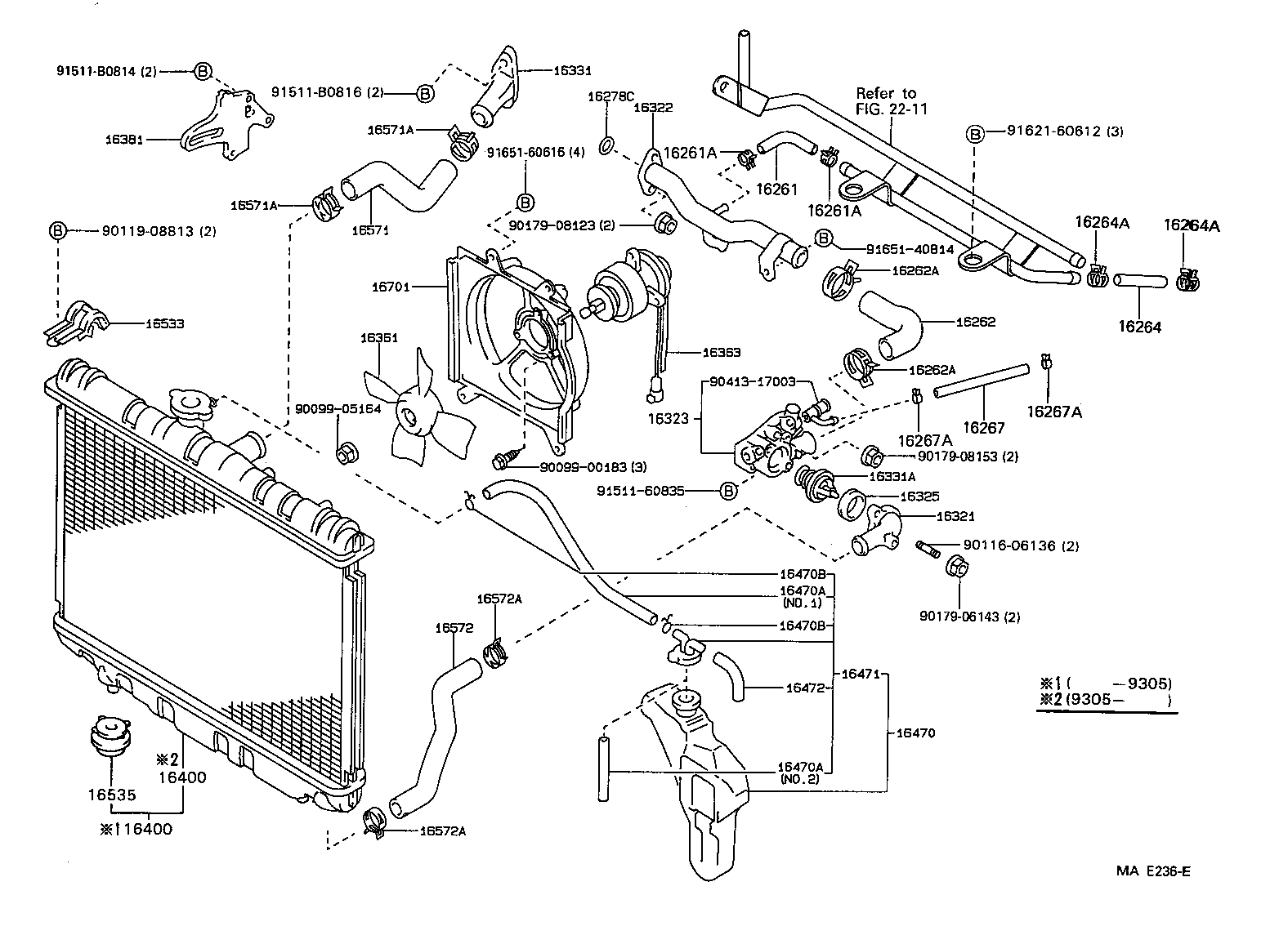 16400-16401 RADIATOR ASSY product image