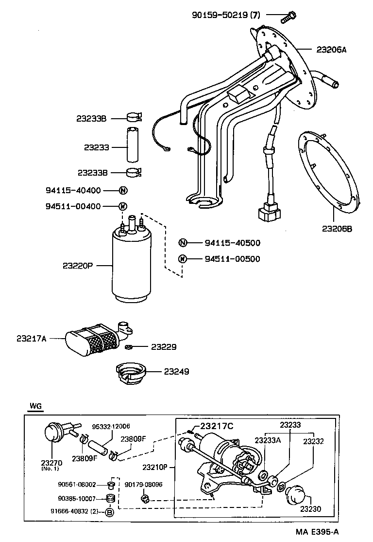 22210-42170 BODY ASSY, THROTTLE product image