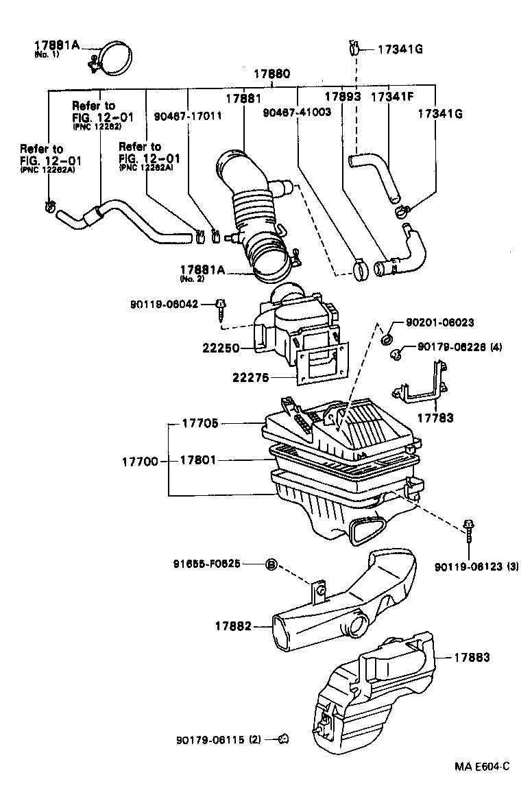 17705-62030 CAP SUB-ASSY, AIR CLEANER product image