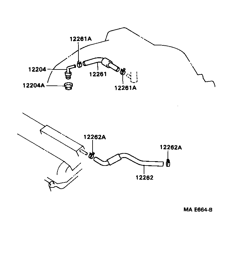 12204-62010 VALVE SUB-ASSY, VENTILATION product image