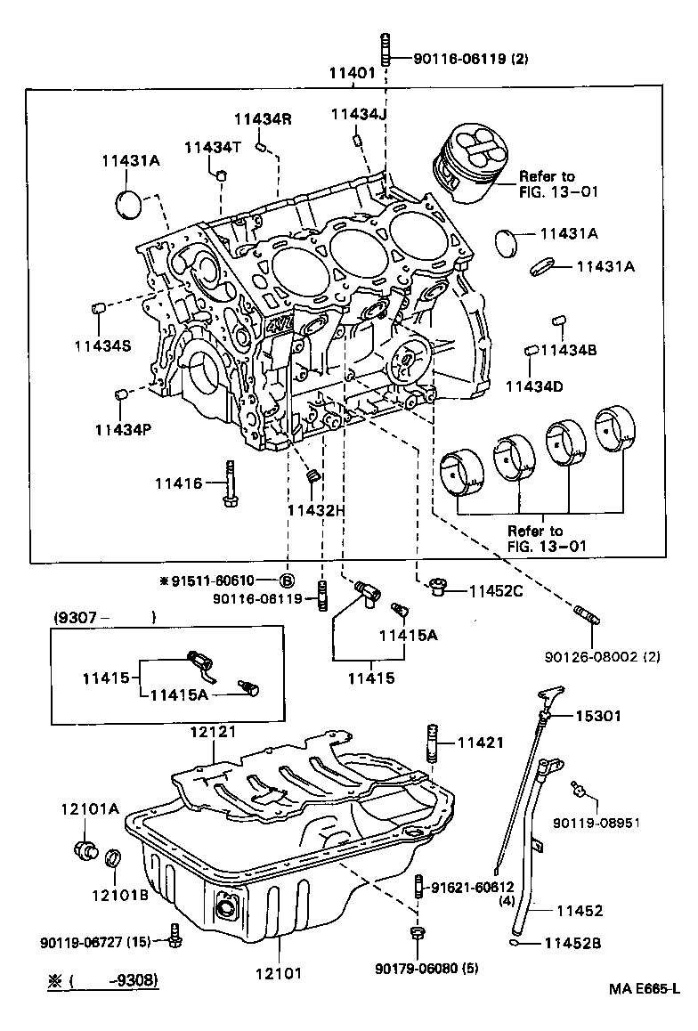 11452-03020 GUIDE, OIL LEVEL GAGE product image