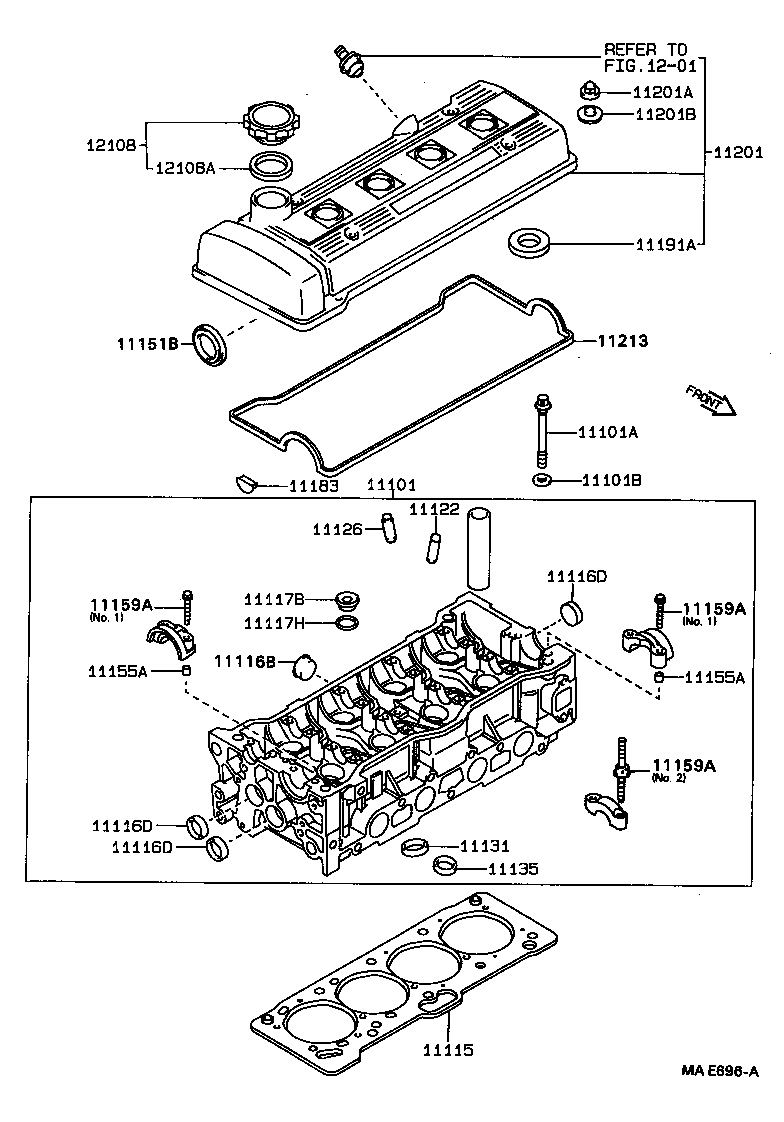 11122-16030 BUSH, INTAKE VALVE GUIDE product image