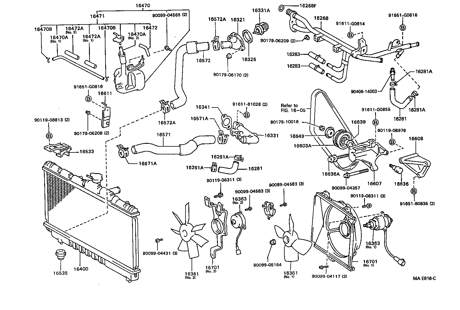 16323-15050 HOUSING, WATER INLET product image