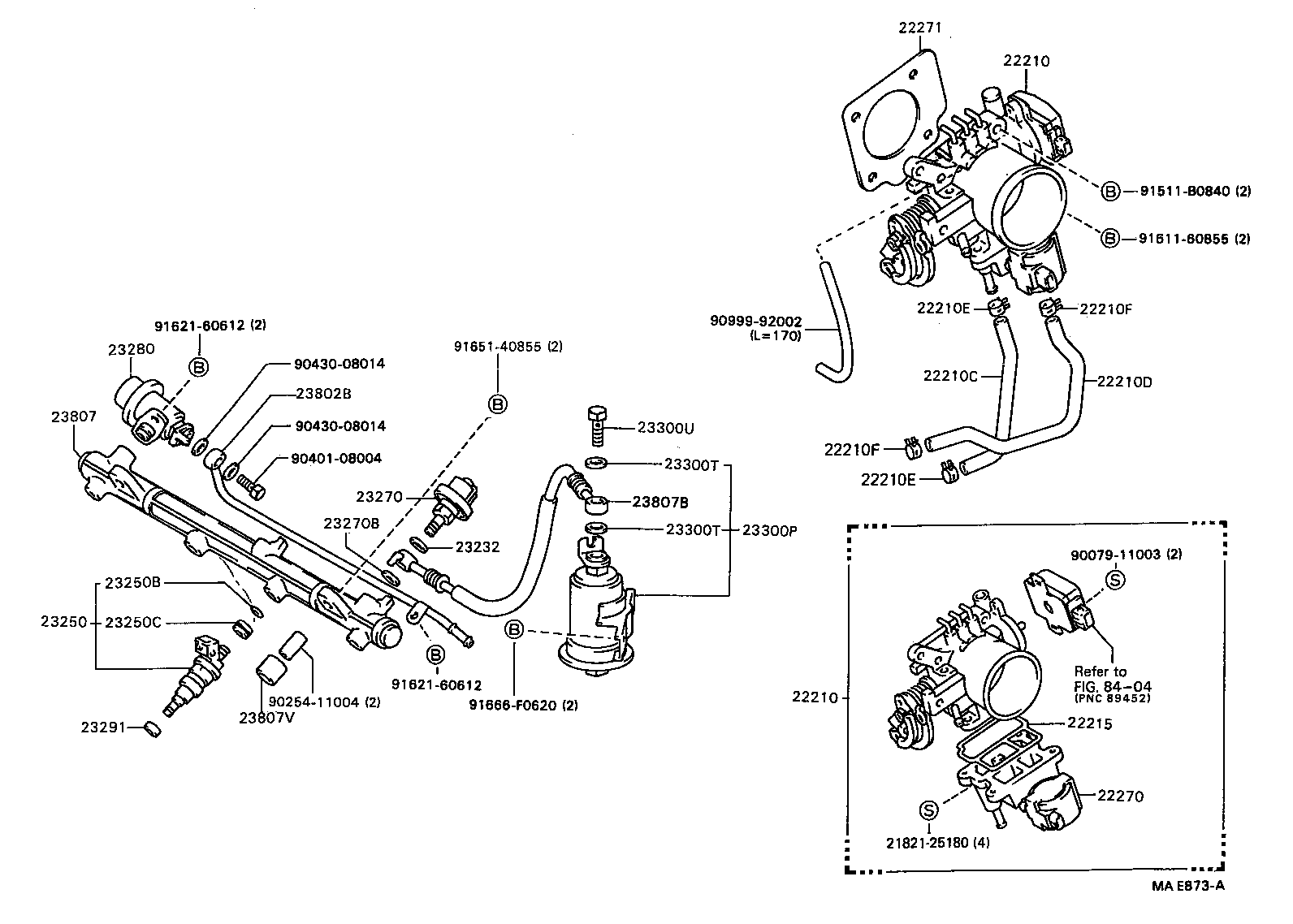 22210-74430 BODY ASSY, THROTTLE product image