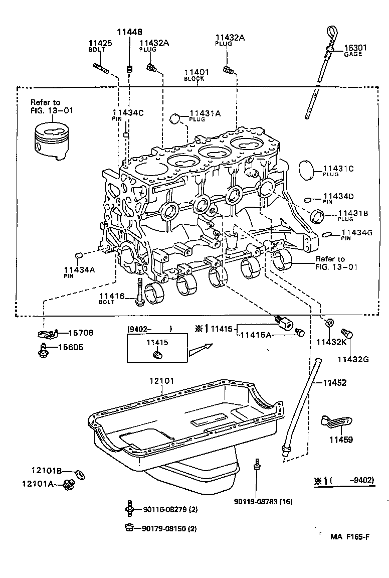 11452-70050 GUIDE, OIL LEVEL GAGE product image