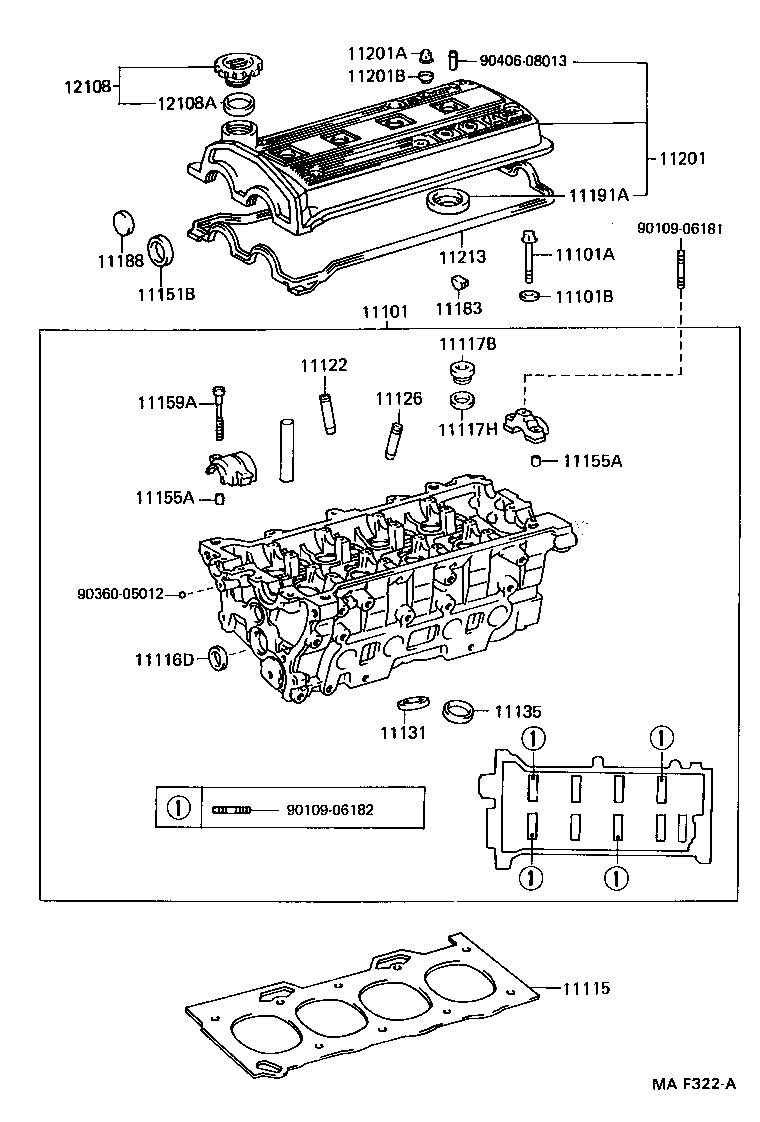 11123-15030 BUSH, INTAKE VALVE GUIDE product image