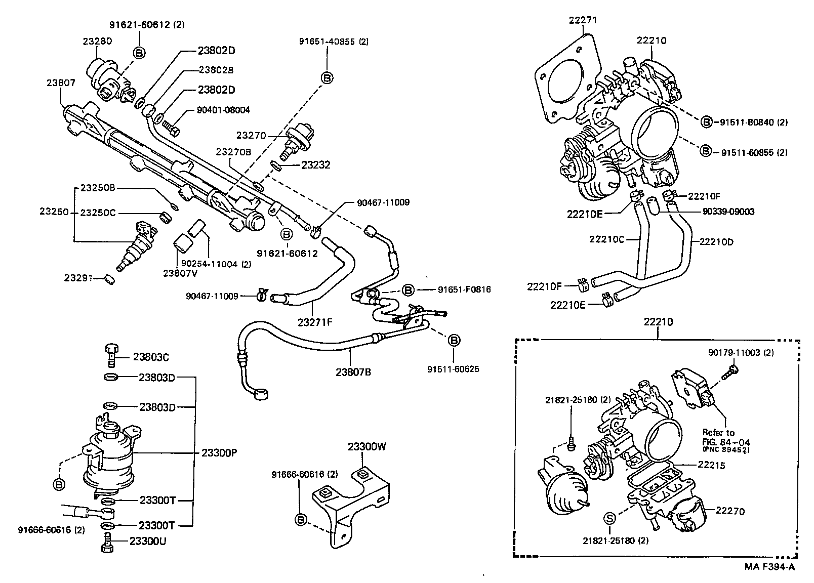 22271-74022 GASKET, THROTTLE BODY product image