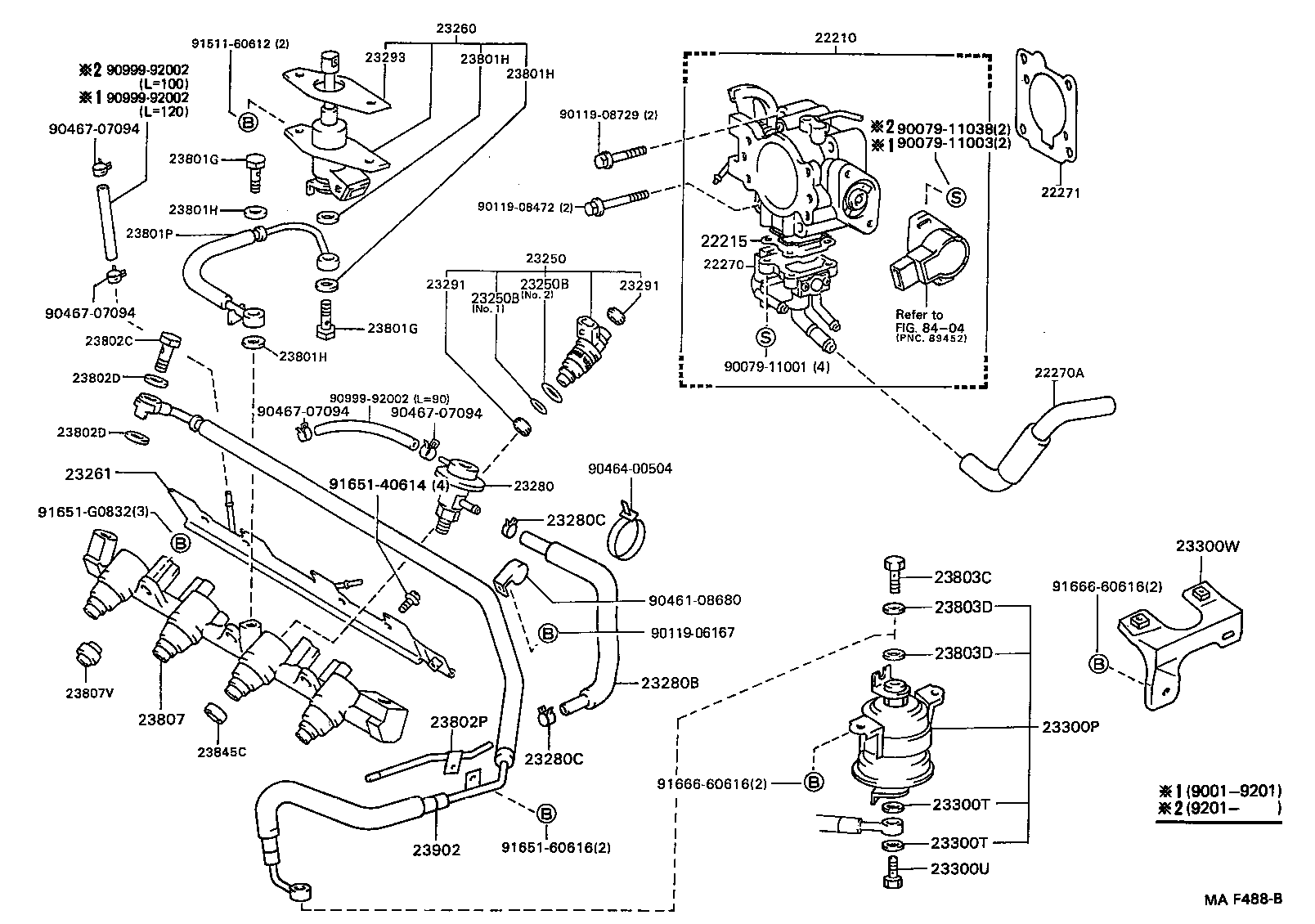 22271-74022 GASKET, THROTTLE BODY product image