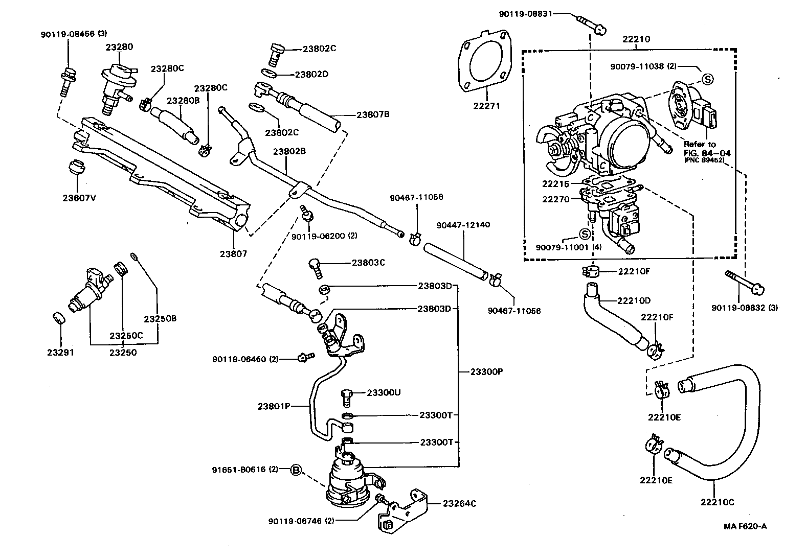 22210-16680 BODY ASSY, THROTTLE product image