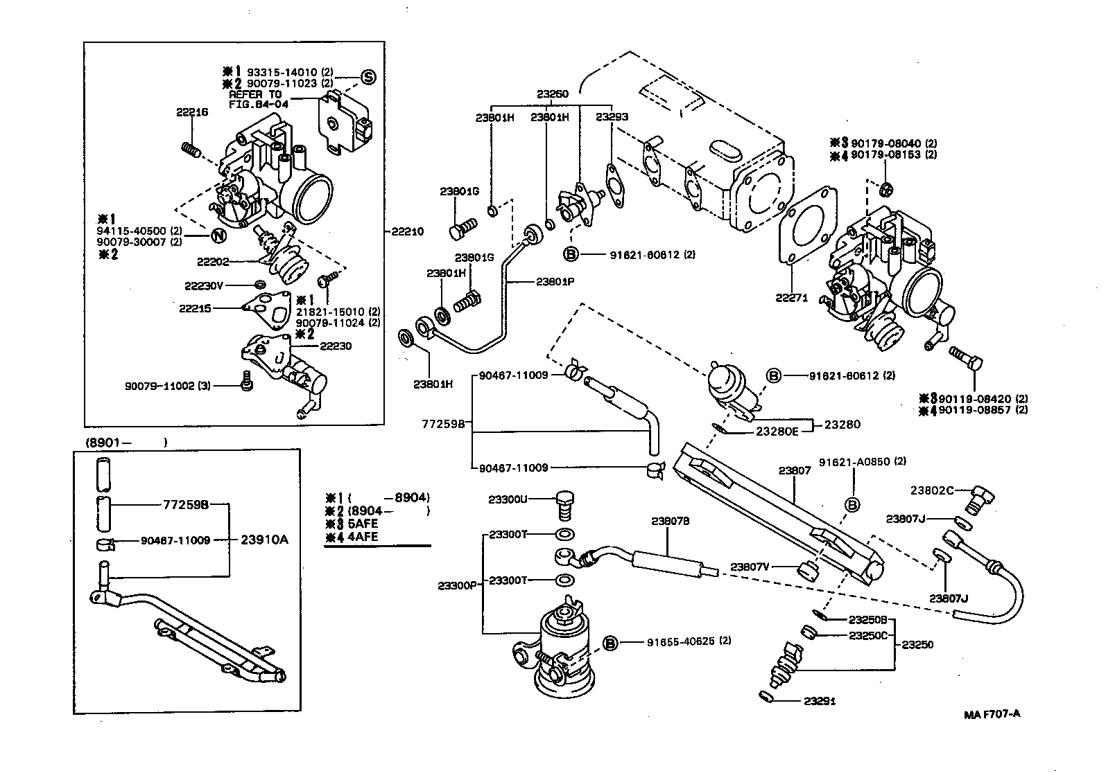 23280-16080 REGULATOR ASSY, FUEL PRESSURE product image