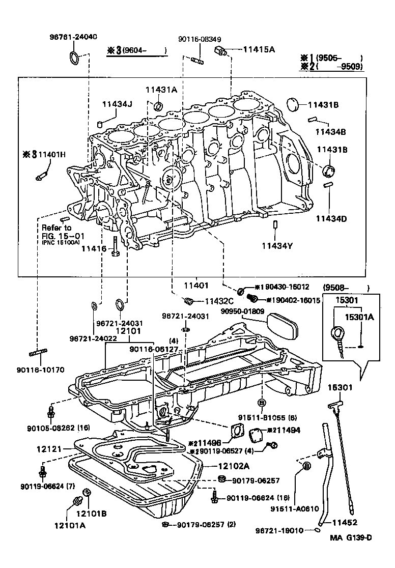 11401-49657 BLOCK SUB-ASSY, CYLINDER product image