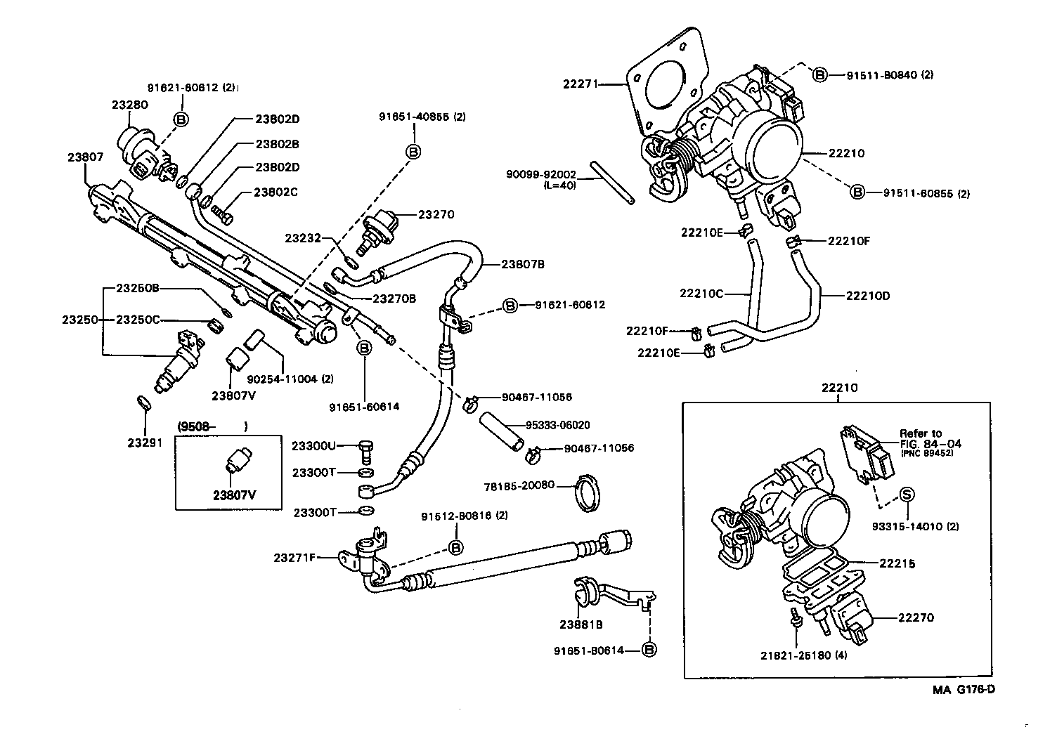 23217-46071 FILTER, FUEL PUMP product image