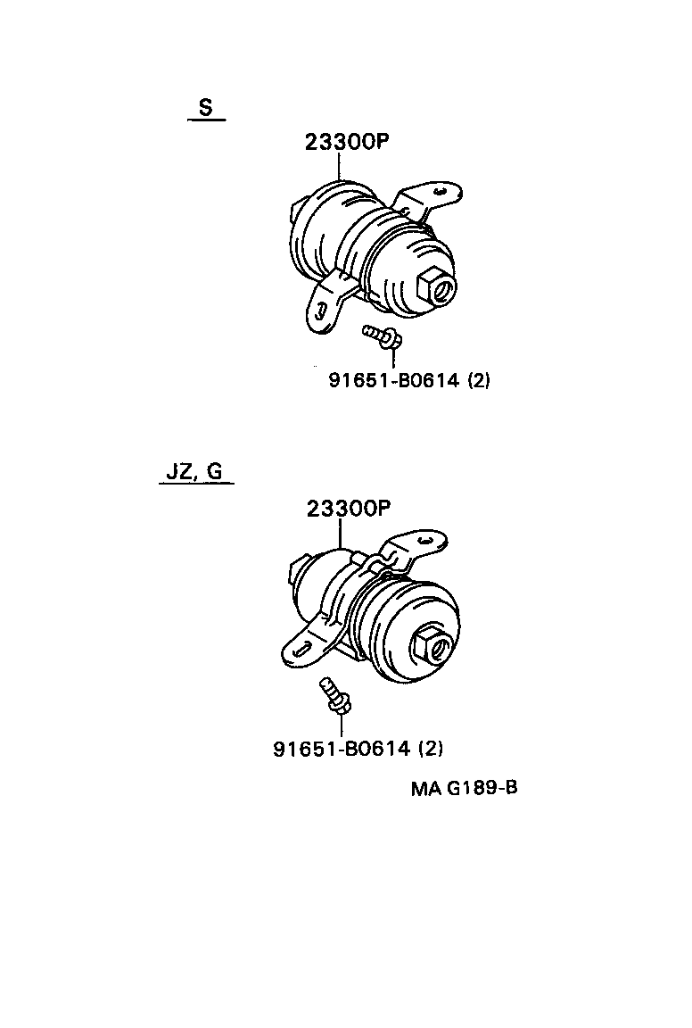 23217-46071 FILTER, FUEL PUMP product image