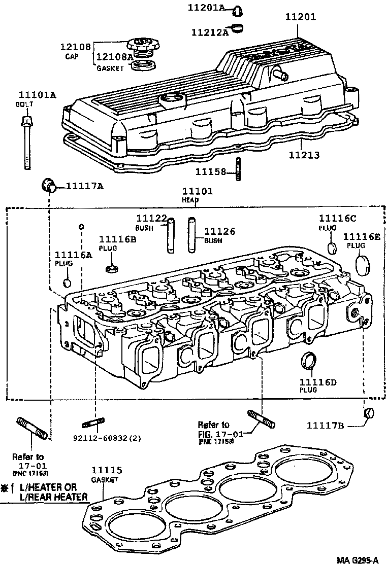 11101-49387 HEAD SUB-ASSY, CYLINDER product image