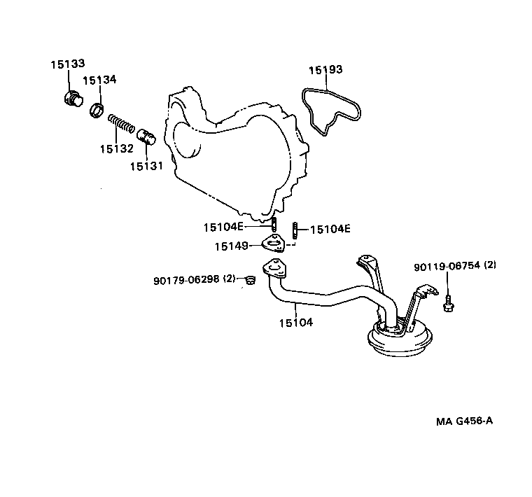 15147-66020 GASKET, OIL STRAINER product image