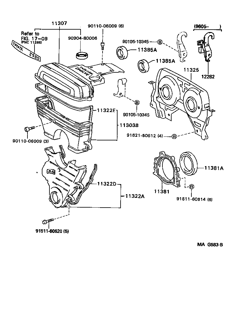 12282-46012 HANGER, ENGINE, NO.2 product image