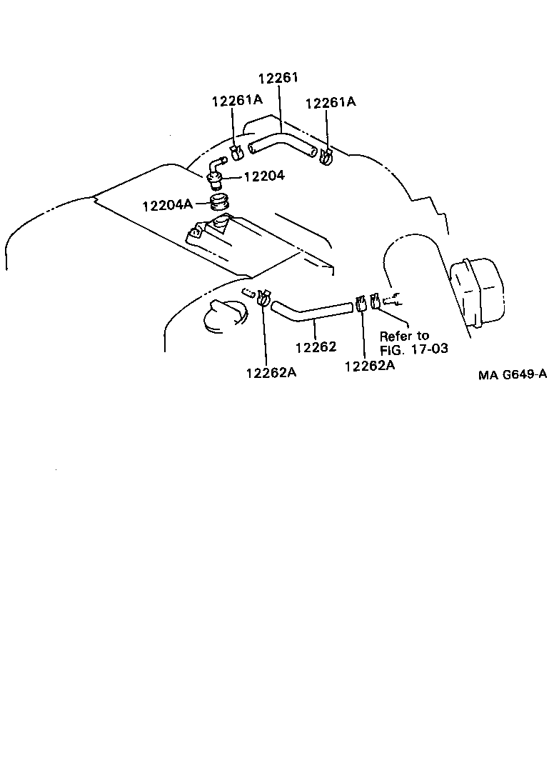 12204-62010 VALVE SUB-ASSY, VENTILATION product image