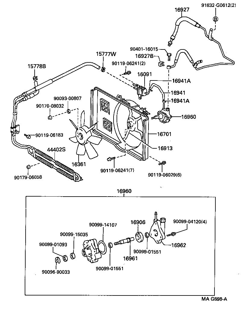 16321-0A010 INLET, WATER product image
