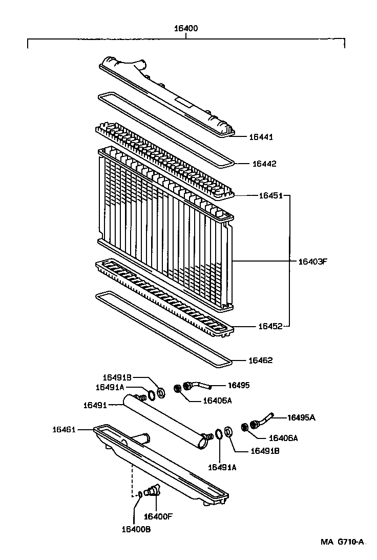 16268-03052 PIPE, WATER BY-PASS, NO.1 product image