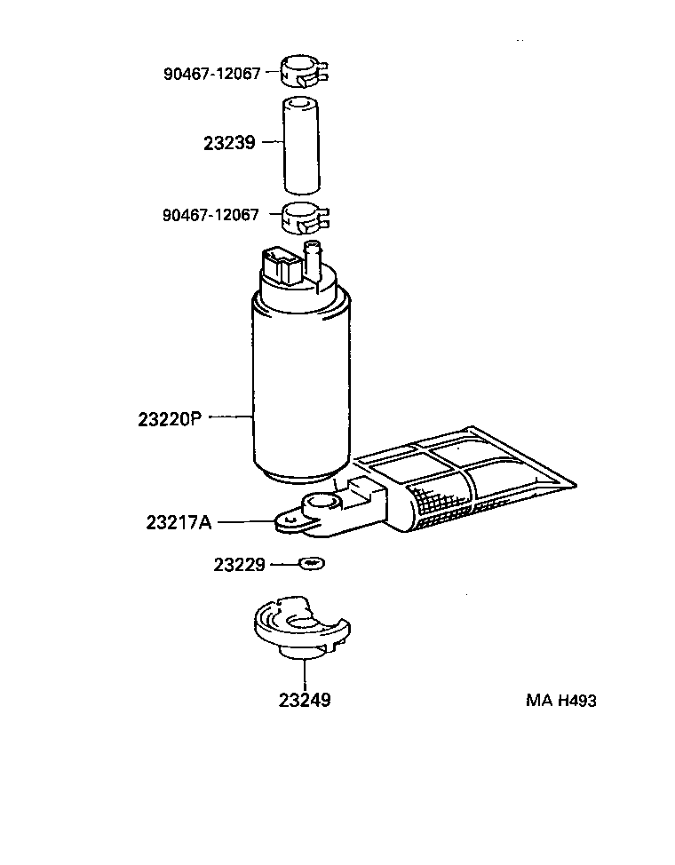 22210-11620 BODY ASSY, THROTTLE product image