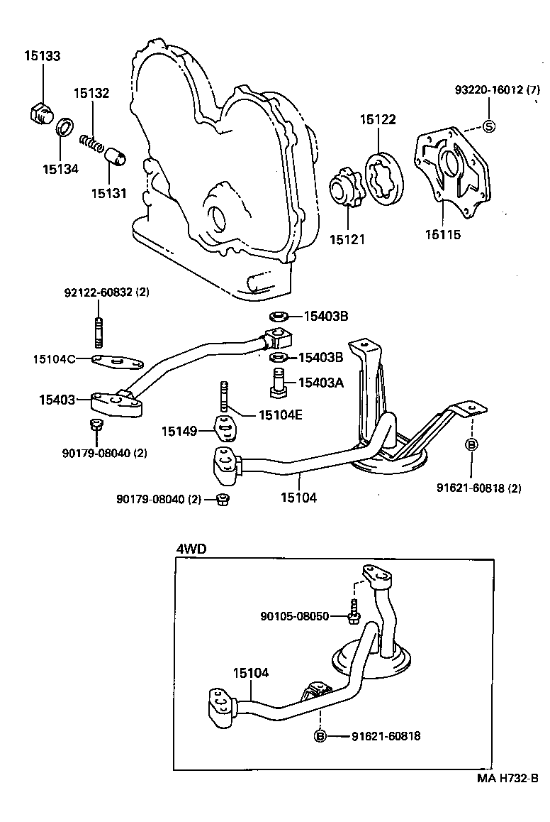 15122-89102 GEAR, OIL PUMP DRIVEN product image