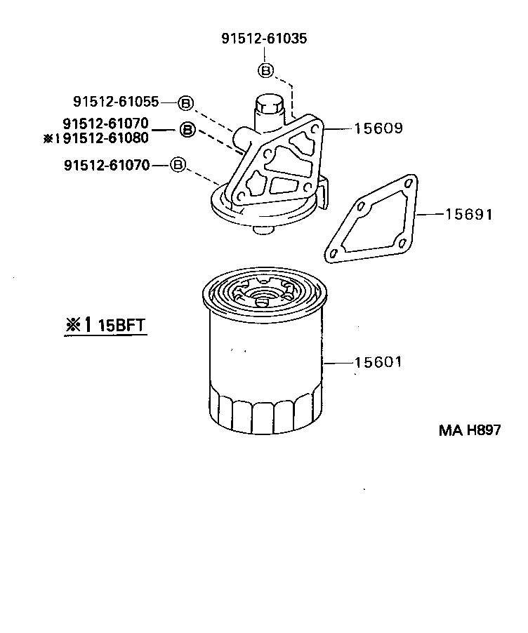 15532-89102 SPRING, COMPRESSION(FOR OIL FILTER) product image