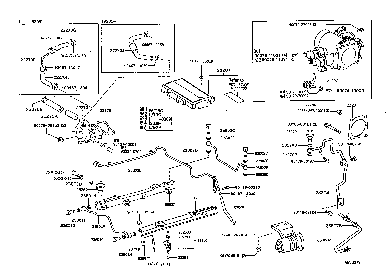 16289-50010 PIPE, WATER, NO.1(FOR IDLE SPEED CONTROL VALVE) product image